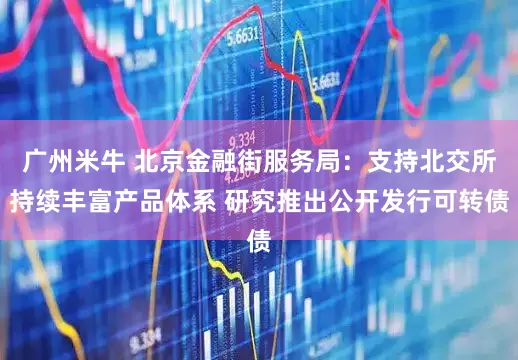 广州米牛 北京金融街服务局：支持北交所持续丰富产品体系 研究推出公开发行可转债