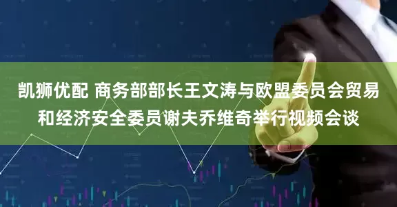 凯狮优配 商务部部长王文涛与欧盟委员会贸易和经济安全委员谢夫乔维奇举行视频会谈